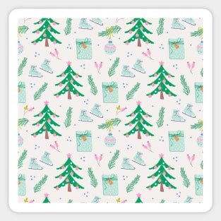 Christmas pattern Sticker